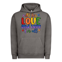 Pigment Tornado all for love and love for all Urban Hoodie - MaliasSmallBusiness