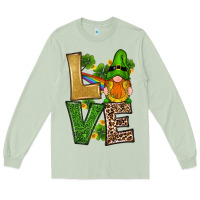Matcha st patricks day gnomes shamrock love Long Sleeve Tee - RanaPortraitStore