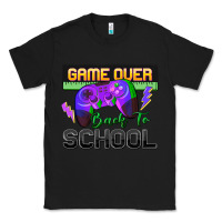 Black game over back to school Classic Tee - Zillion Design Studio