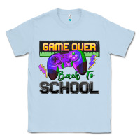 Dusty Blue game over back to school Classic Tee - Zillion Design Studio