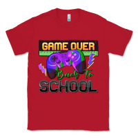 Red game over back to school Classic Tee - Zillion Design Studio