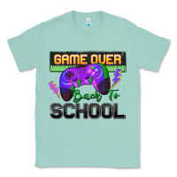 Seafoam game over back to school Classic Tee - Zillion Design Studio