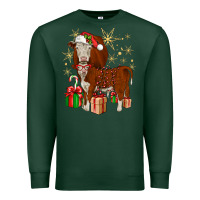 Sports Green christmas hereford Premium Sweatshirt - JahusDesignShop
