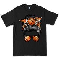 Black basketball mom Premium Tee - RacoonDesign