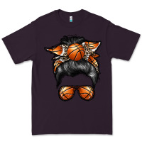 Plum basketball mom Premium Tee - RacoonDesign