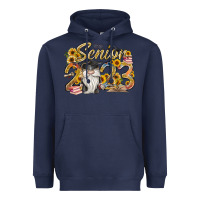 Navy senior 2023 Heavyweight Hoodie - RacoonDesign