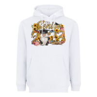 White senior 2023 Heavyweight Hoodie - RacoonDesign