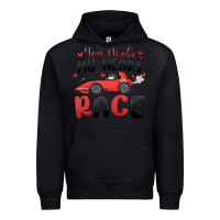 Black you make my heart race valentine's day Urban Hoodie - MaliasSmallBusiness