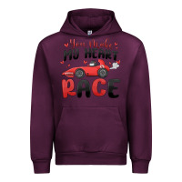 Mauve Wine you make my heart race valentine's day Urban Hoodie - MaliasSmallBusiness