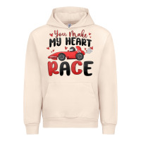 Sandshell you make my heart race valentine's day Urban Hoodie - MaliasSmallBusiness