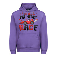 Tulip you make my heart race valentine's day Urban Hoodie - MaliasSmallBusiness