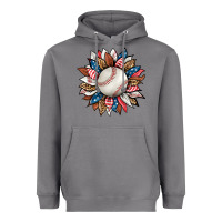 Storm baseball sunflower Heavyweight Hoodie - HRA Design Shop