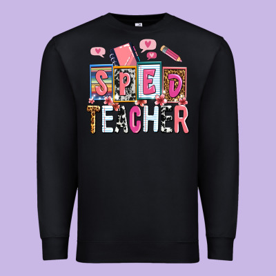 Sped Teacher Premium Sweatshirt Designed By Adodesignshop