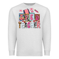 Oatmeal Heather sped teacher Premium Sweatshirt - AdoDesignShop