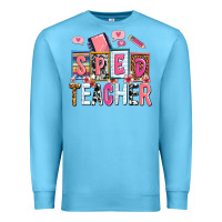 Ocean Blue sped teacher Premium Sweatshirt - AdoDesignShop