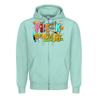 Seafoam pre k energy Zipper Hoodie - texasbilliewilder