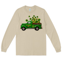 Mushroom st patricks truck shamrock horseshoe gold Long Sleeve Tee - RanaPortraitStore