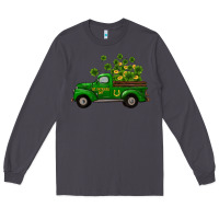 Smoke st patricks truck shamrock horseshoe gold Long Sleeve Tee - RanaPortraitStore