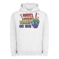 Pigment Lunar Rock hate looks tacky on you pride Urban Hoodie - MaliasSmallBusiness