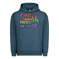 Pigment Midnight Navy hate looks tacky on you pride Urban Hoodie - MaliasSmallBusiness