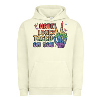 Pigment Pistachio hate looks tacky on you pride Urban Hoodie - MaliasSmallBusiness