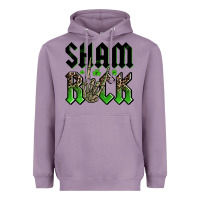 Lavender St. Patrick's shamrock Heavyweight Hoodie - OliviaCreatesArt