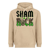 Mushroom St. Patrick's shamrock Heavyweight Hoodie - OliviaCreatesArt