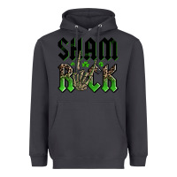 Smoke St. Patrick's shamrock Heavyweight Hoodie - OliviaCreatesArt