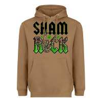 Toasted Coconut St. Patrick's shamrock Heavyweight Hoodie - OliviaCreatesArt
