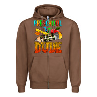 Chestnut preschool dude Zipper Hoodie - texasbilliewilder