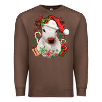 Chestnut christmas heifer Premium Sweatshirt - JahusDesignShop