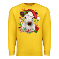 Lemon christmas heifer Premium Sweatshirt - JahusDesignShop