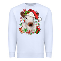 White christmas heifer Premium Sweatshirt - JahusDesignShop