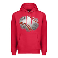 Cardinal leopard baseball patch Premium Hoodie - Jasminsmagicworld