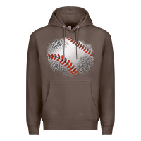 Coffee leopard baseball patch Premium Hoodie - Jasminsmagicworld