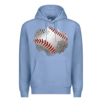 Colony Blue leopard baseball patch Premium Hoodie - Jasminsmagicworld