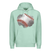 Seafoam leopard baseball patch Premium Hoodie - Jasminsmagicworld