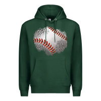 Sports Green leopard baseball patch Premium Hoodie - Jasminsmagicworld