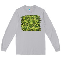 Moon Dust st patricks day shamrock leopard background Long Sleeve Tee - RanaPortraitStore