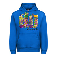 Cobalt mardi gras teacher life Urban Hoodie - MaliasSmallBusiness