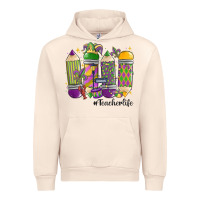 Sandshell mardi gras teacher life Urban Hoodie - MaliasSmallBusiness