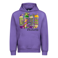 Tulip mardi gras teacher life Urban Hoodie - MaliasSmallBusiness