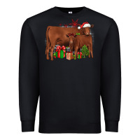 Black Christmas Gelbvieh Premium Sweatshirt - JahusDesignShop