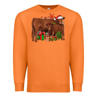 Carrot Christmas Gelbvieh Premium Sweatshirt - JahusDesignShop