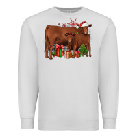 Dove Grey Christmas Gelbvieh Premium Sweatshirt - JahusDesignShop