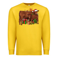 Lemon Christmas Gelbvieh Premium Sweatshirt - JahusDesignShop
