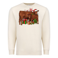 Sandshell Christmas Gelbvieh Premium Sweatshirt - JahusDesignShop
