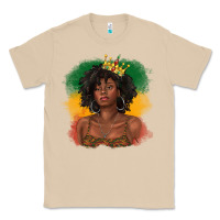 Mushroom black queen with juneteenth flag Classic Tee - texasbilliewilder