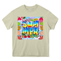 Mossy summer time Heavy Core Tee - CowhideDigitalArt