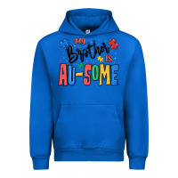 Cobalt my brother is ausome autism Urban Hoodie - MaliasSmallBusiness